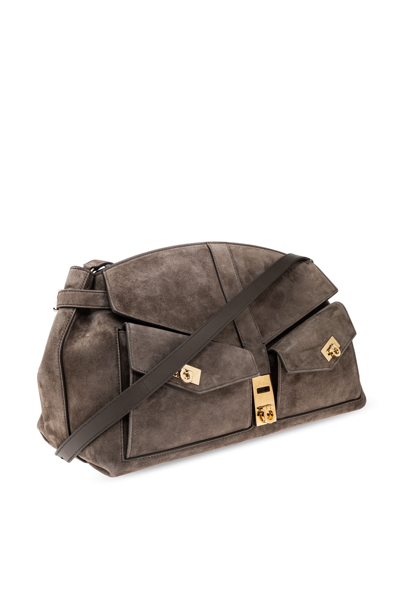 Grey Shoulder bag Hug Large FERRAGAMO - Vitkac AS